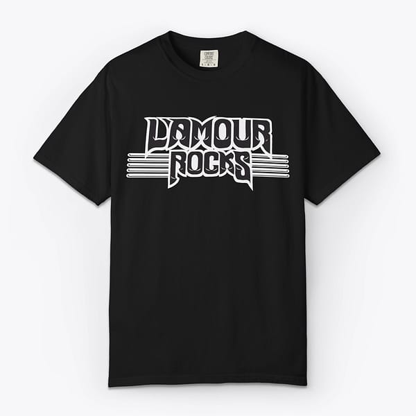 L'Amour Rocks Brooklyn heavy metal club Comfort Colors graphic t-shirt