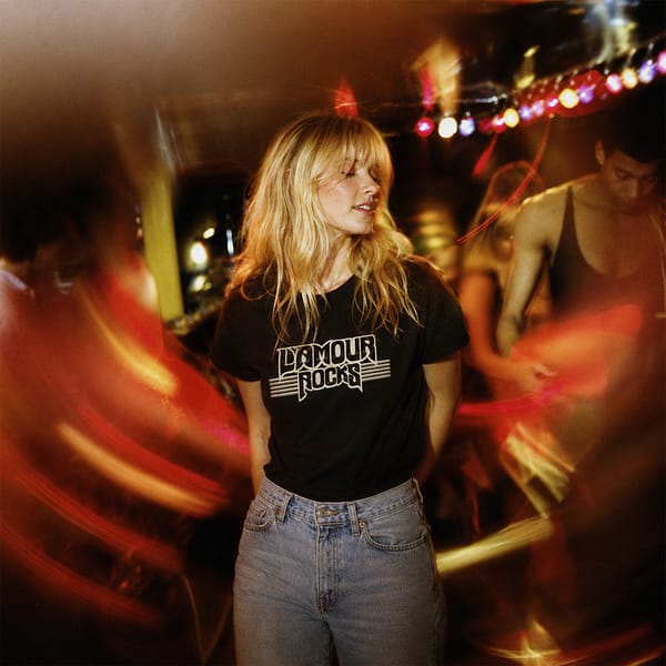 L'Amour Rocks T-Shirt – Comfort Colors Brooklyn Rock Club Tee - Image 2