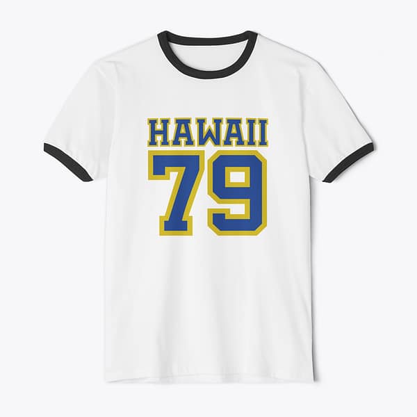 hawaii 79 vintage ringer shirt