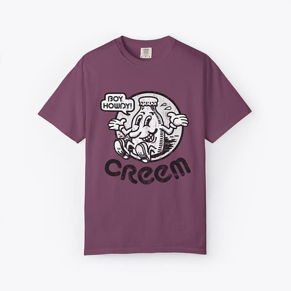 Creem Magazine vintage rock and roll music logo graphic t-shirt