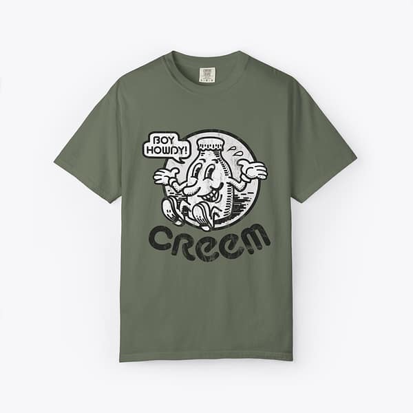 Creem Magazine vintage rock and roll music logo graphic t-shirt