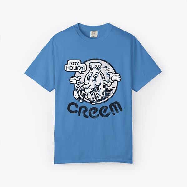 Creem Magazine vintage rock and roll music logo graphic t-shirt